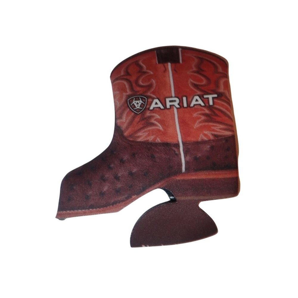 Ariat Boot can koozie Lot of 3 French's Nashville‎ TN Rodeo Horse Western